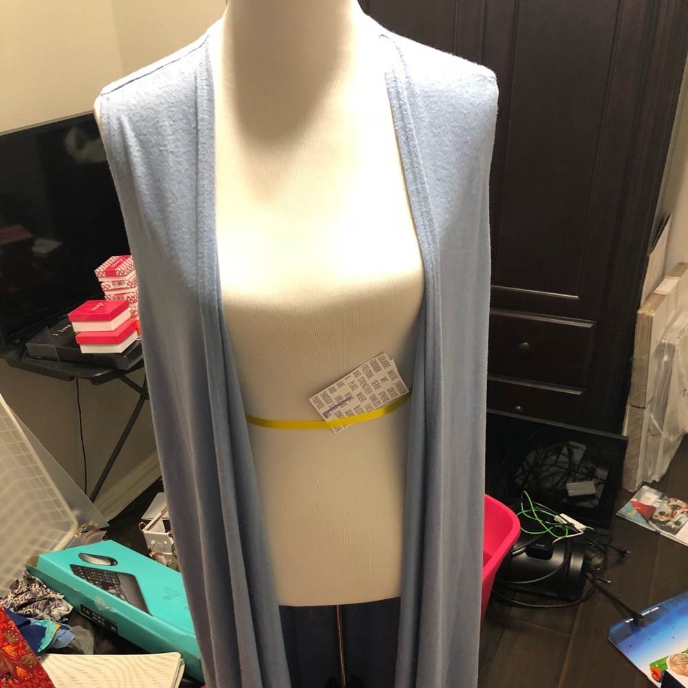 LulaRoe L Joy - NWT - baby blue